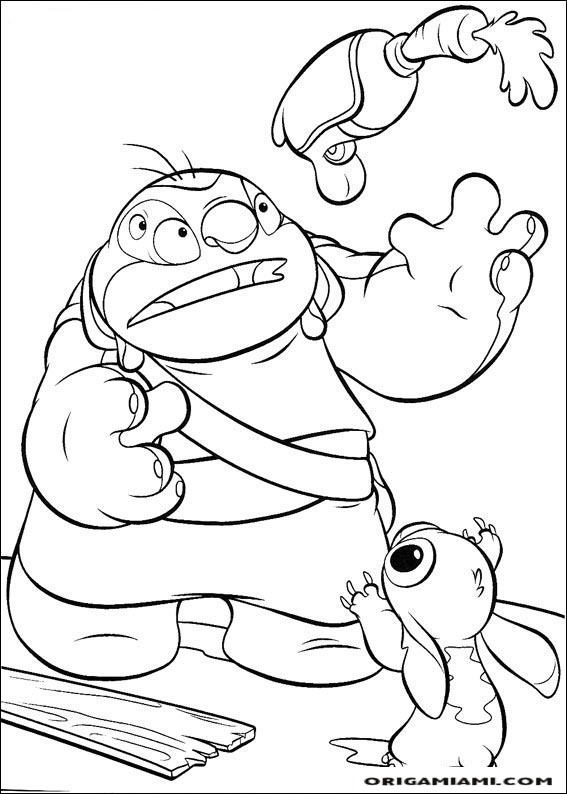 Lilo and Stitch coloring page (26)