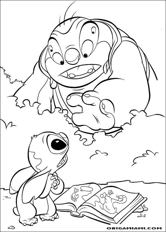 Lilo and Stitch coloring page (28)