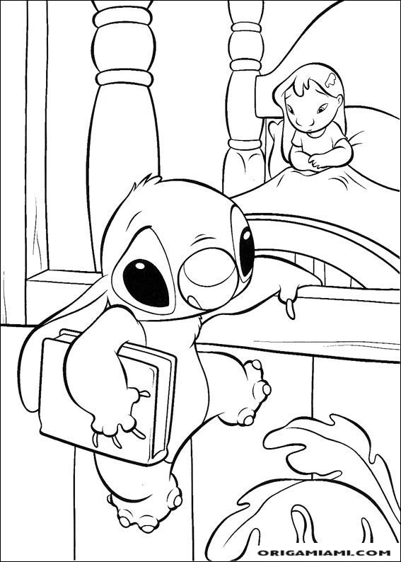 Lilo and Stitch coloring page (30)