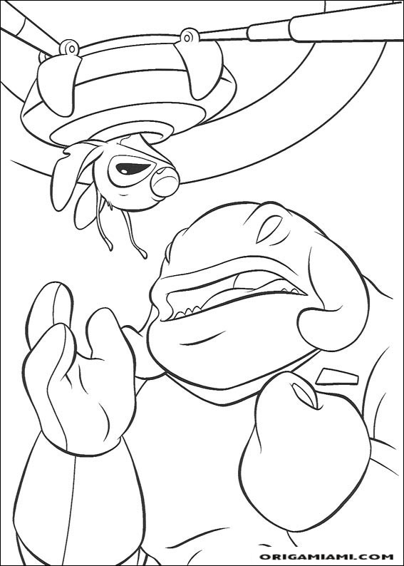 Lilo and Stitch coloring page (32)