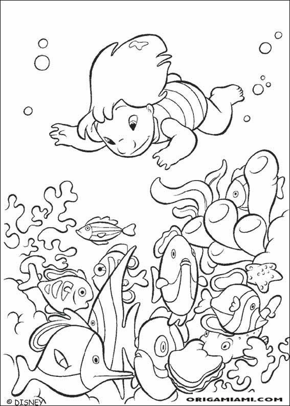 Lilo and Stitch coloring page (4)