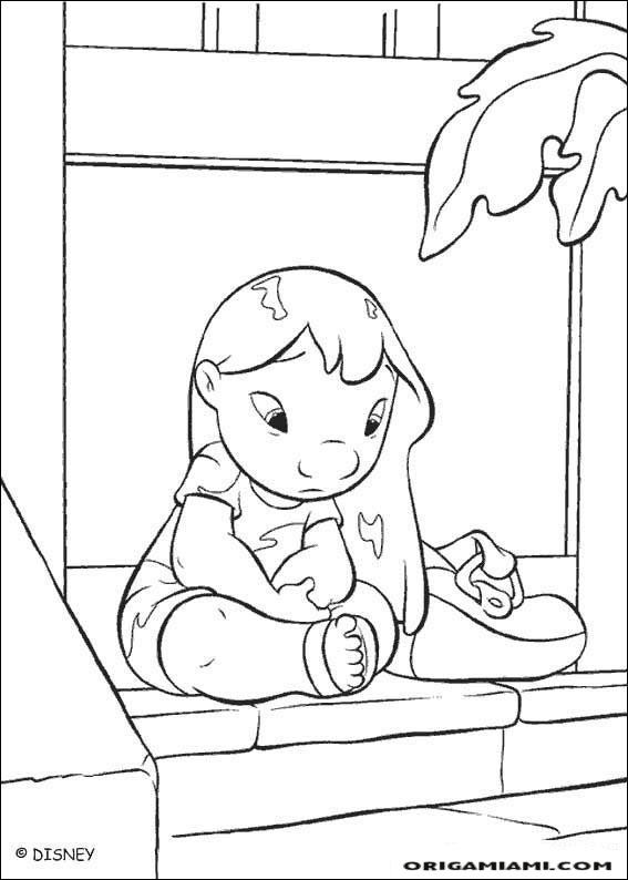 Lilo and Stitch coloring page (5)