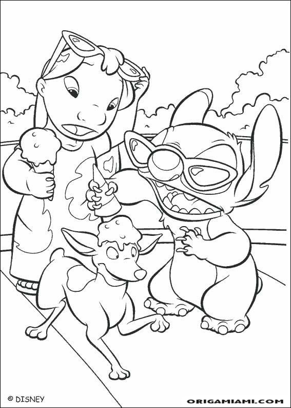 Lilo and Stitch coloring page (9)