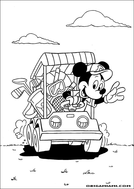 Mickey coloring page (101)