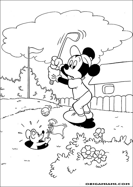 Mickey coloring page (103)