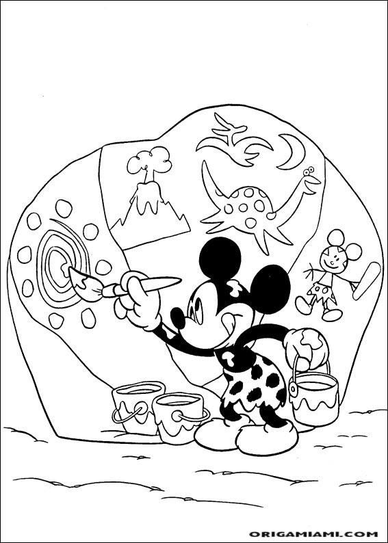 Mickey coloring page (104)