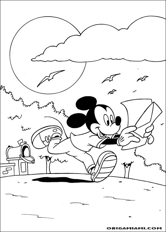 Mickey coloring page (105)