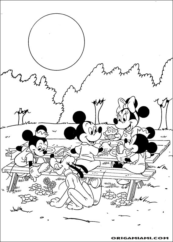 Mickey coloring page (112)