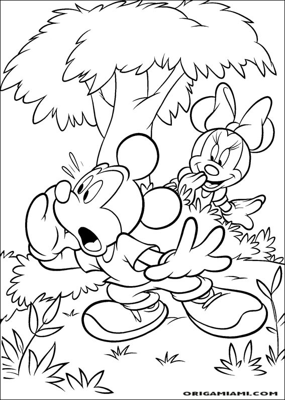 Mickey coloring page (117)