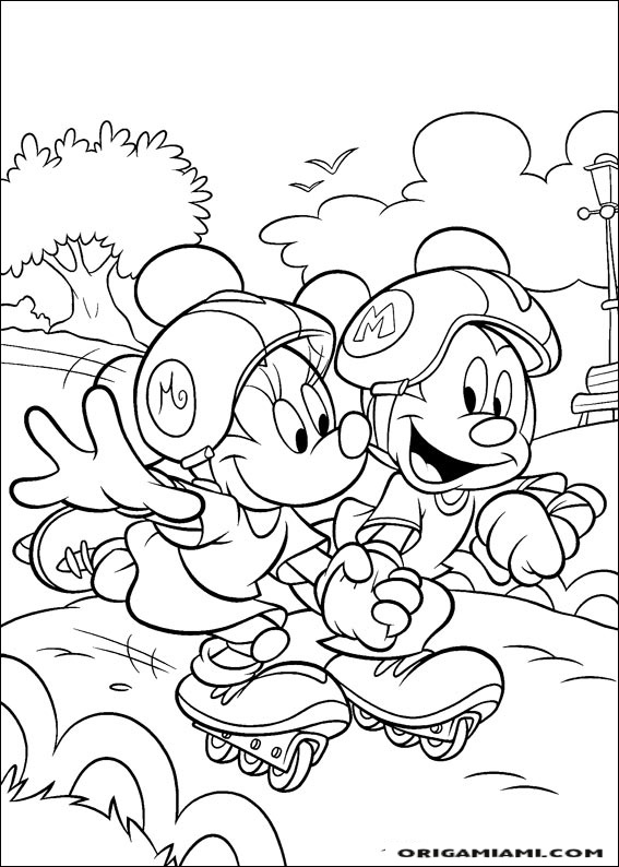 Mickey coloring page (118)