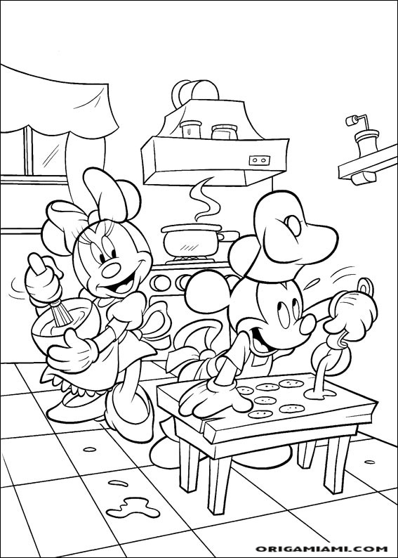 Mickey coloring page (119)