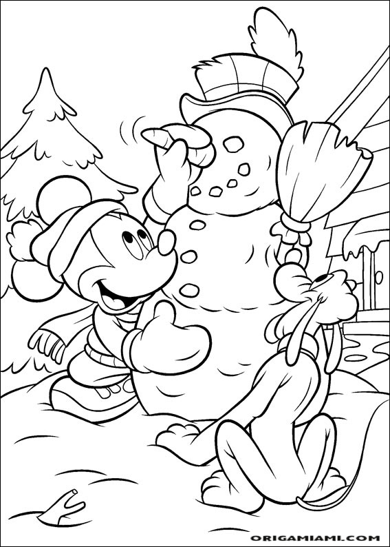 Mickey coloring page (120)