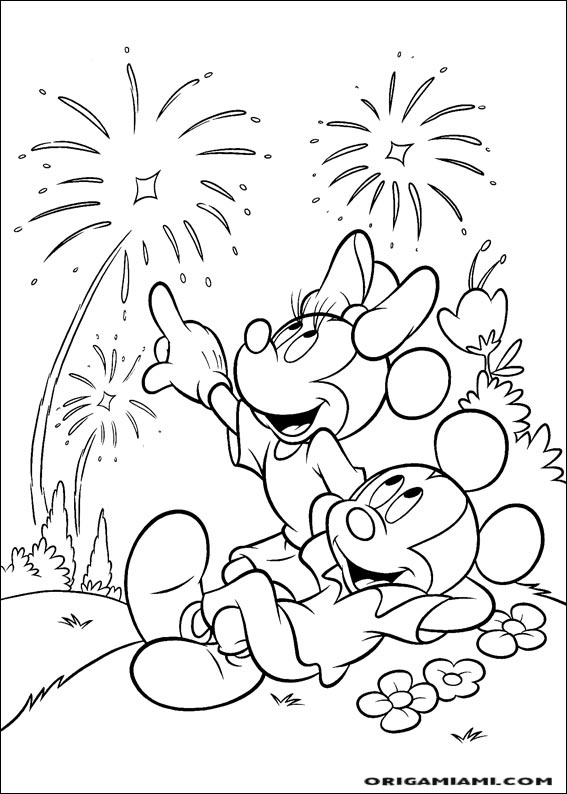 Mickey coloring page (121)