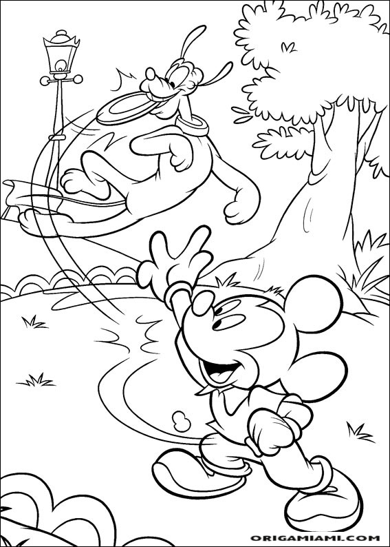 Mickey coloring page (122)