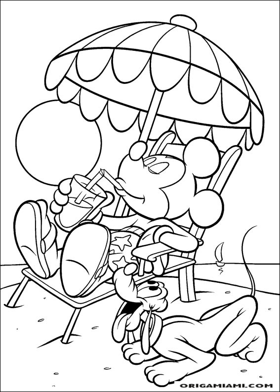 Mickey coloring page (126)