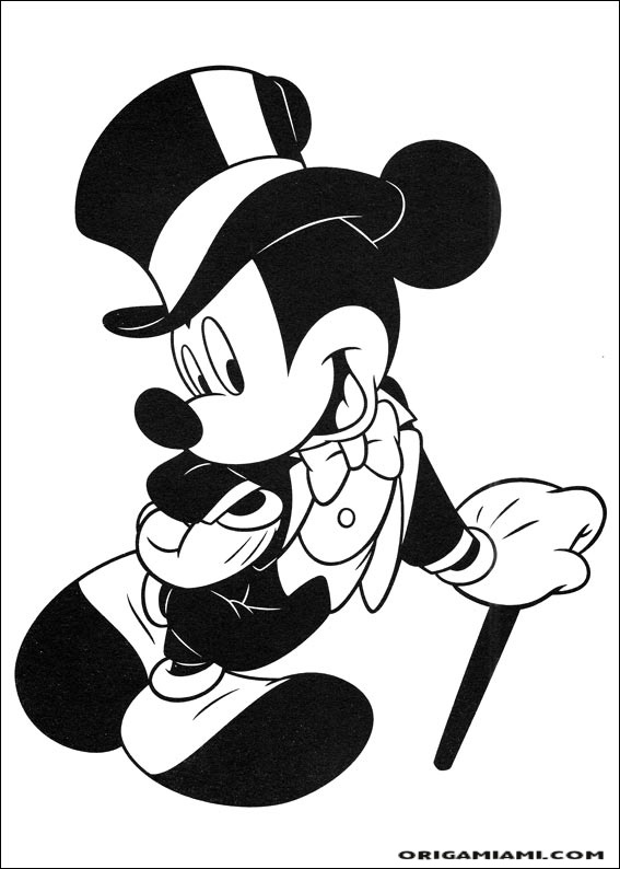 Mickey coloring page (129)