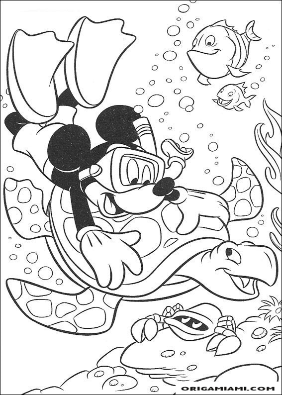 Mickey coloring page (13)