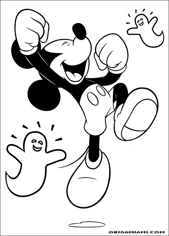 Mickey coloring page (130)