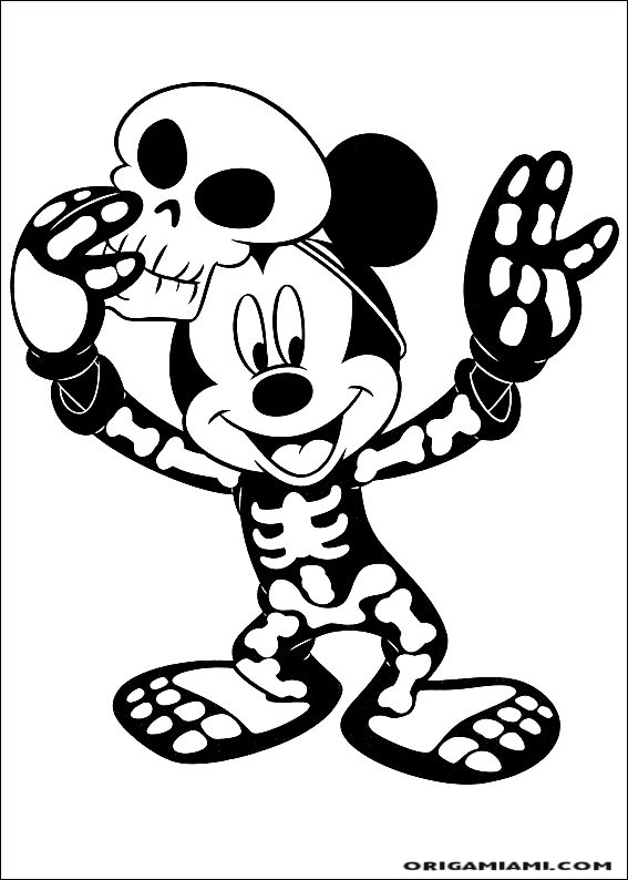 Mickey coloring page (131)