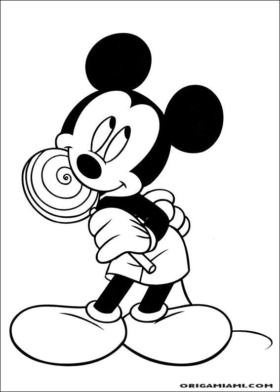 Mickey coloring page (133)