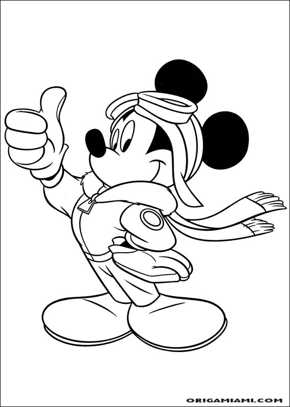 Mickey coloring page (135)