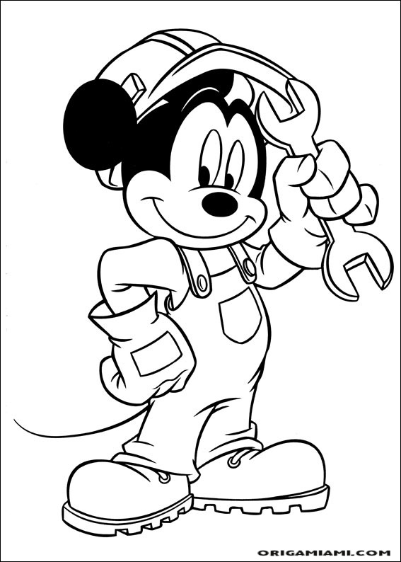 Mickey coloring page (138)