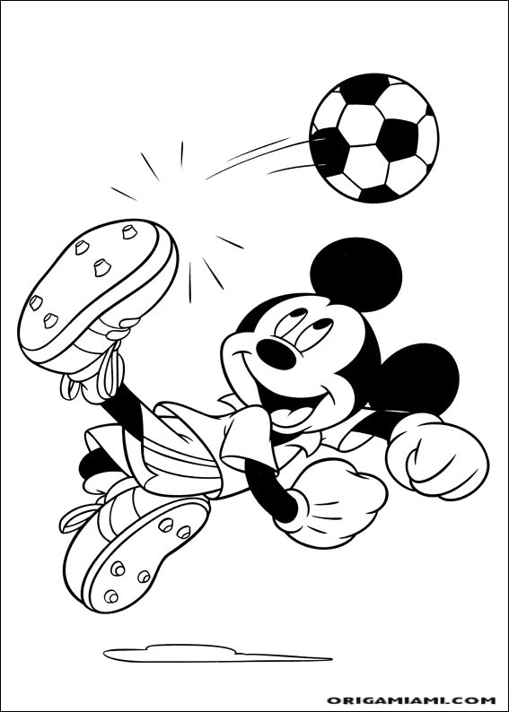 Mickey coloring page (139)