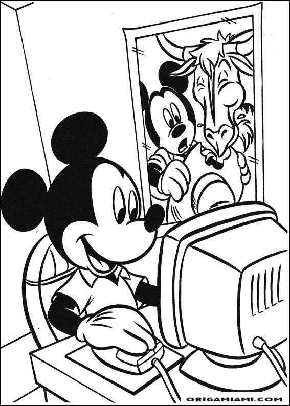 Mickey coloring page (35)