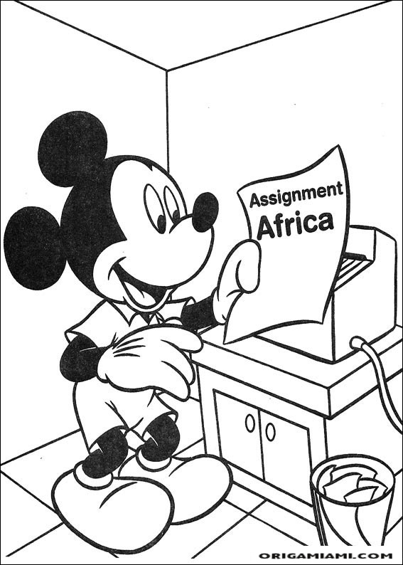 Mickey coloring page (37)