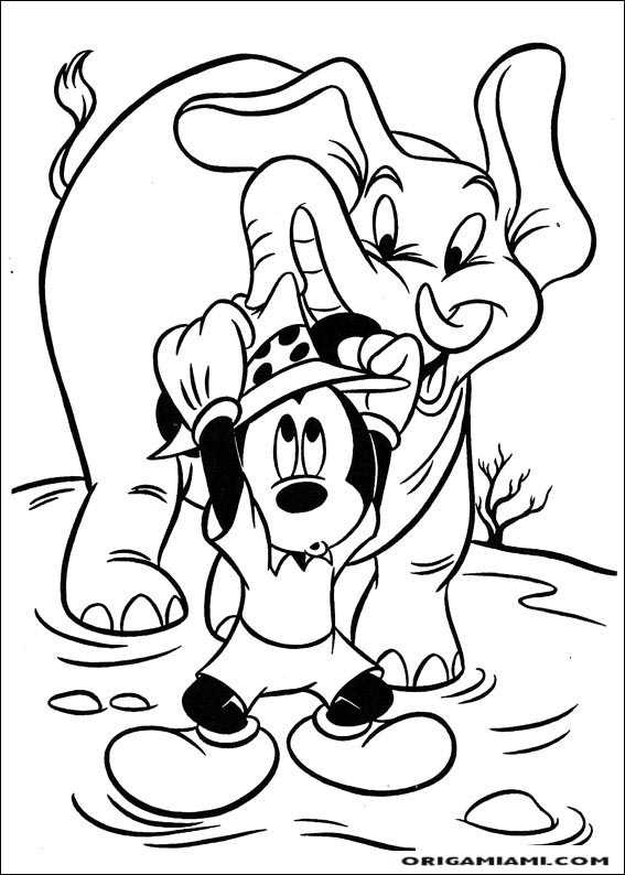 Mickey coloring page (38)