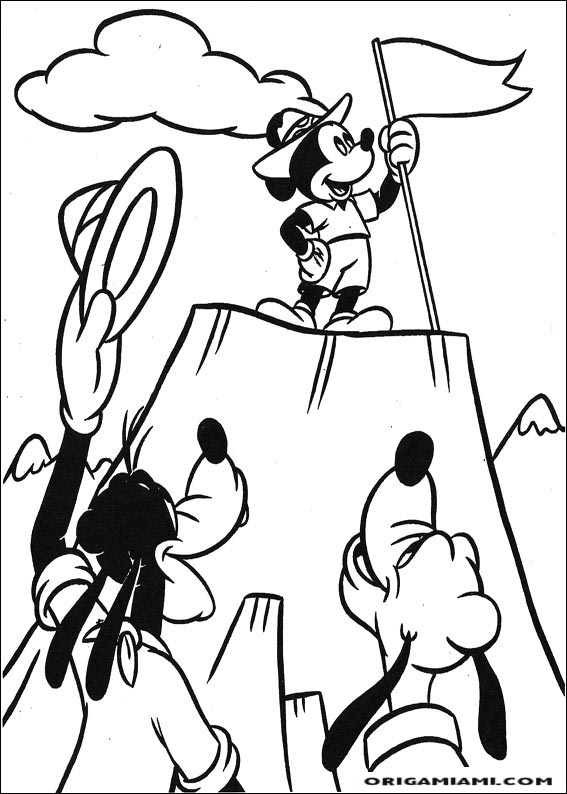 Mickey coloring page (51)