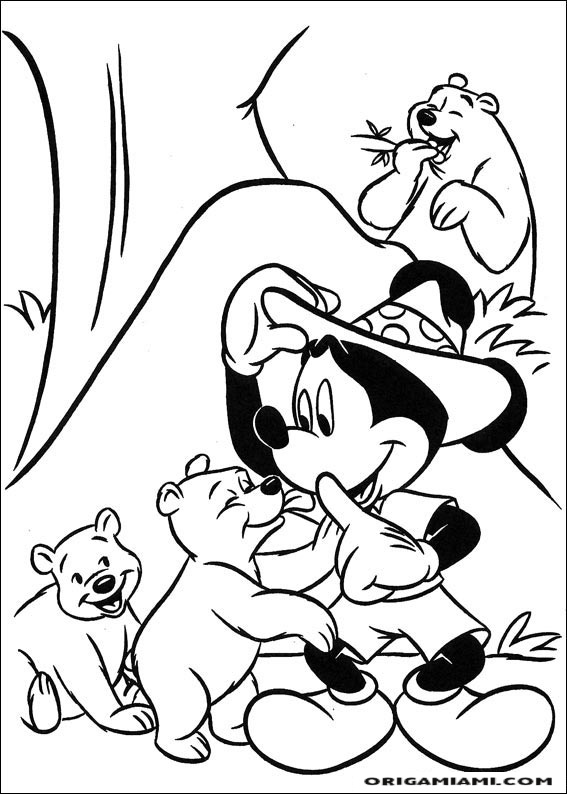 Mickey coloring page (54)