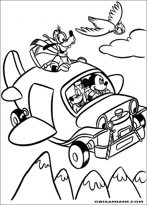 Mickey coloring page (58)