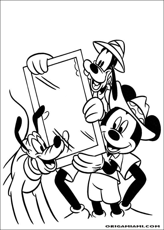 Mickey coloring page (61)