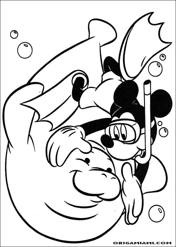 Mickey coloring page (67)