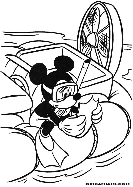 Mickey coloring page (68)