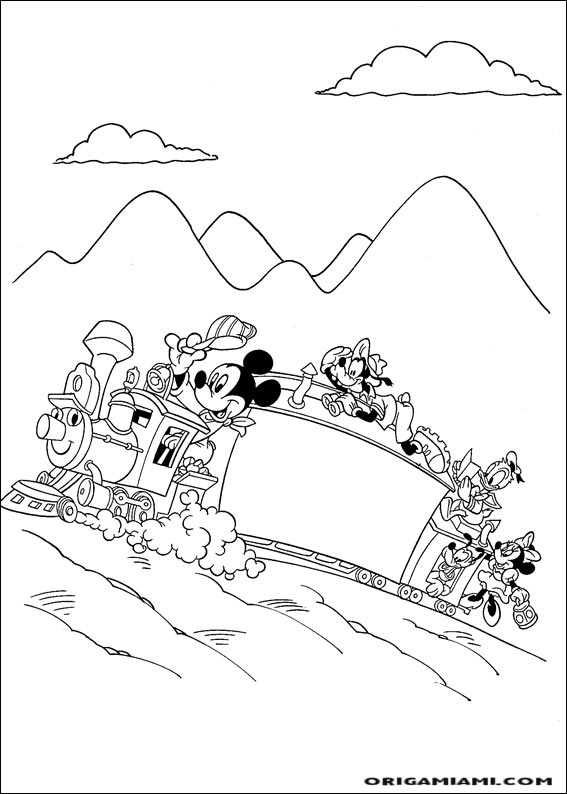 Mickey coloring page (70)