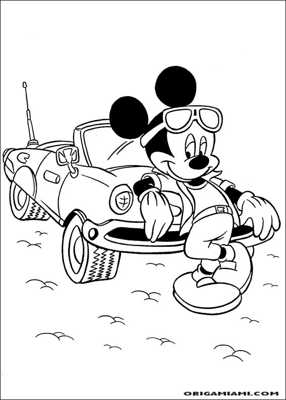 Mickey coloring page (78)