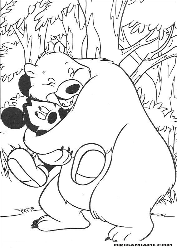 Mickey coloring page (8)