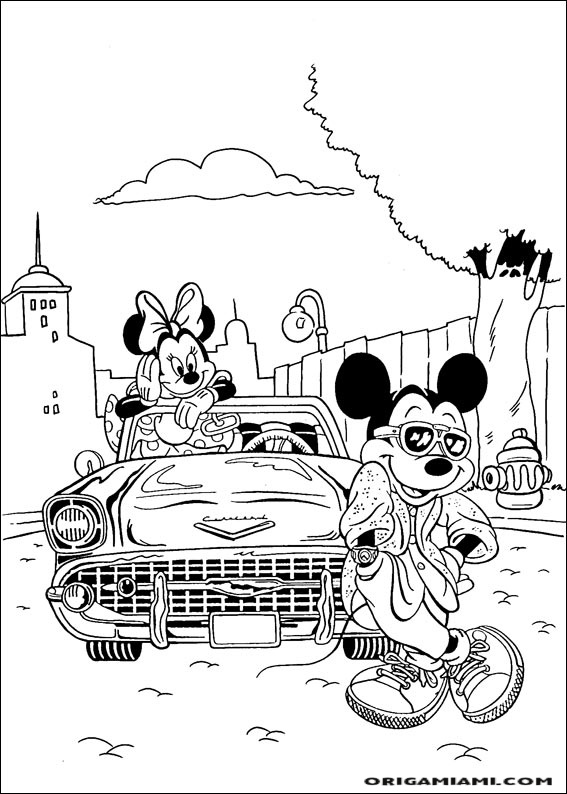 Mickey coloring page (84)