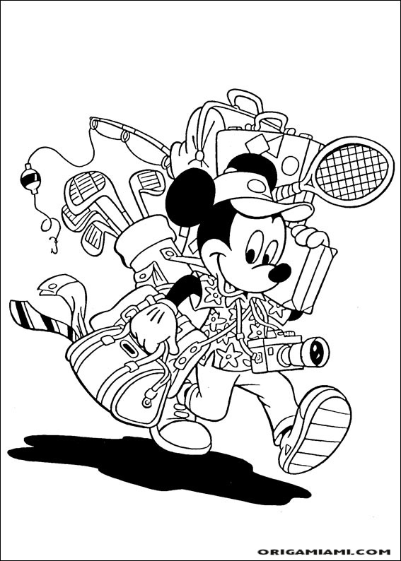 Mickey coloring page (87)