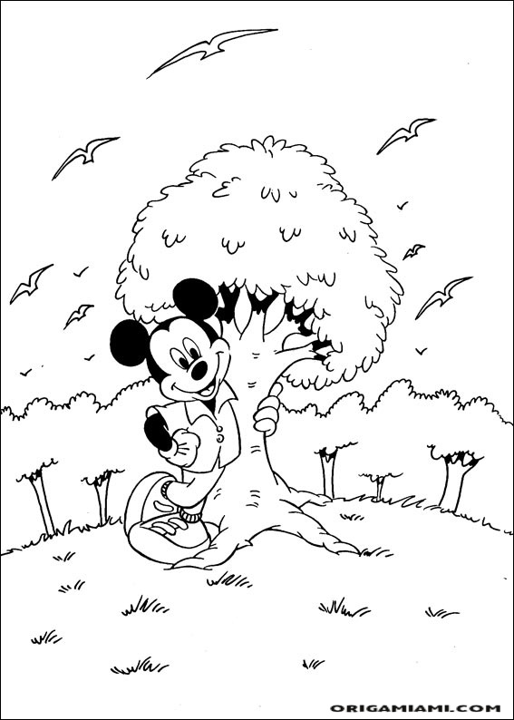 Mickey coloring page (88)