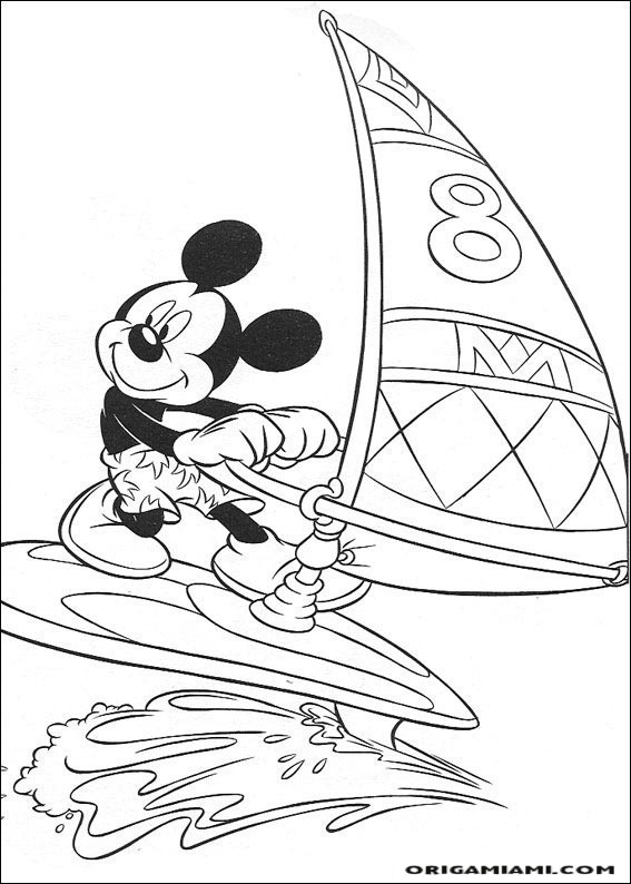 Mickey coloring page (9)