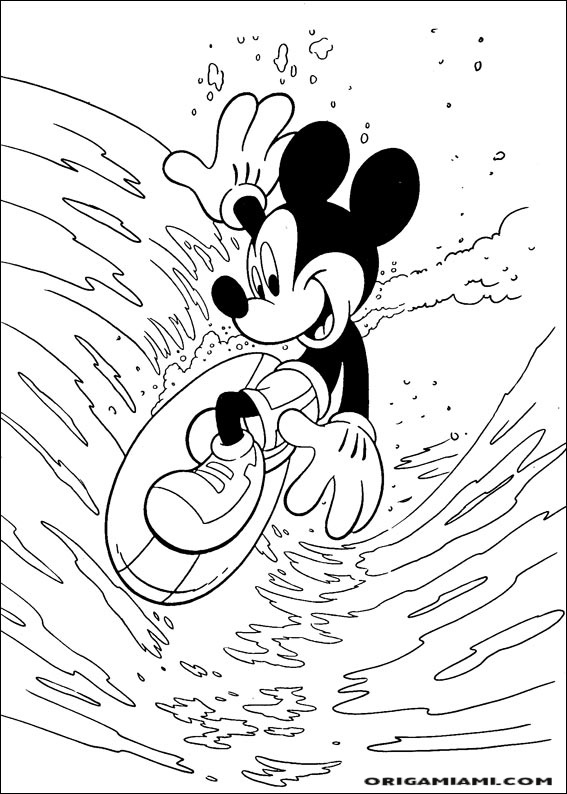 Mickey coloring page (90)