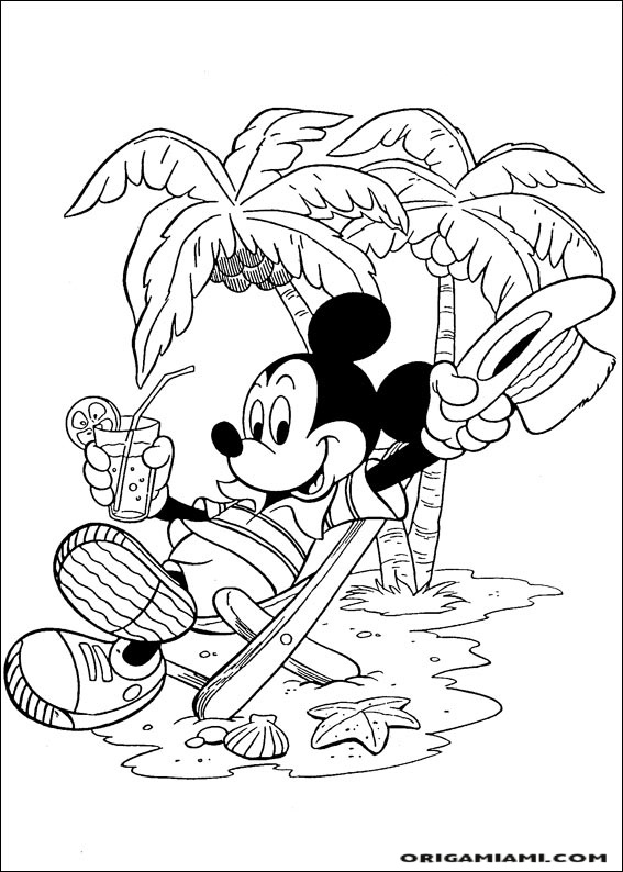 Mickey coloring page (92)