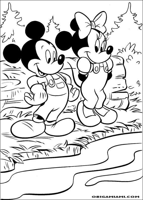 Mickey coloring page (95)