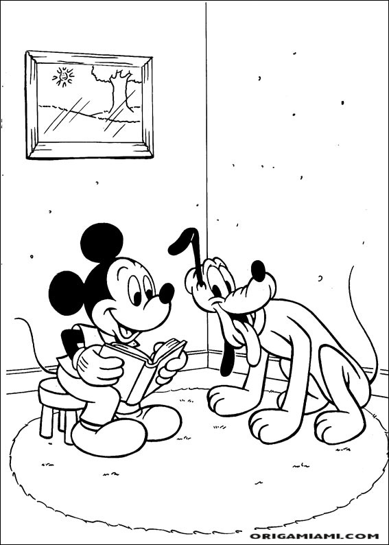 Mickey coloring page (97)