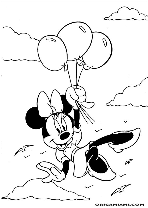 Minnie coloring page (11)