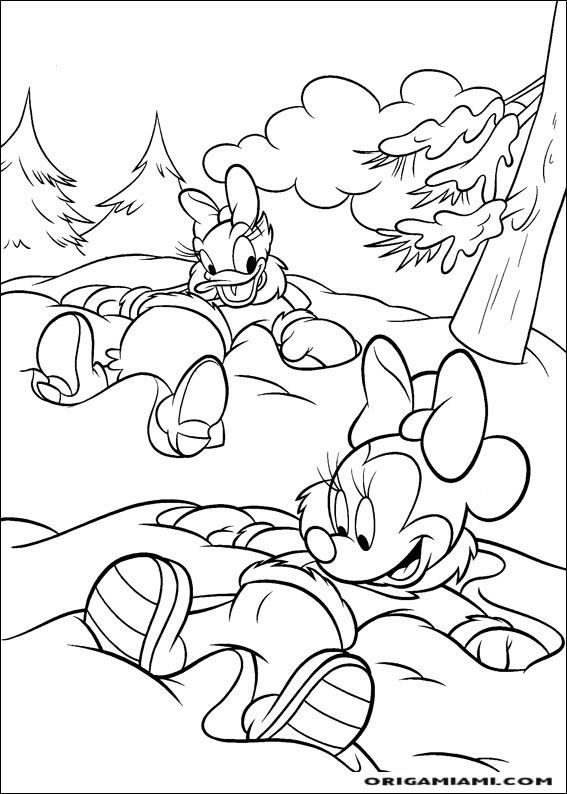 Minnie coloring page (23)