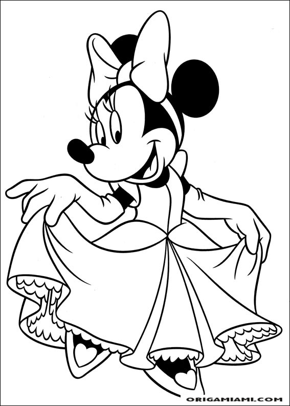 Minnie coloring page (34)